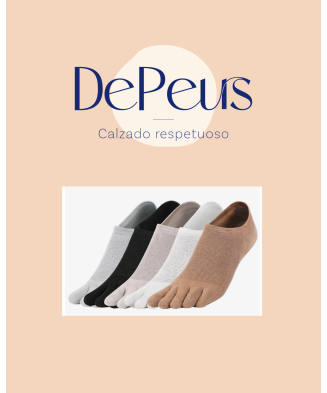 Calcetines de dedos 5 pares