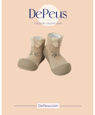 Attipas Rabbit Beige